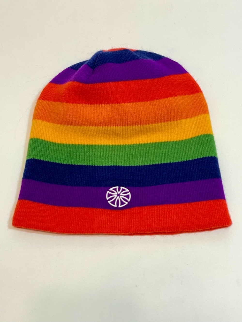 SNSUSK Rainbow Pride Beanie Knit Hat Multicolor